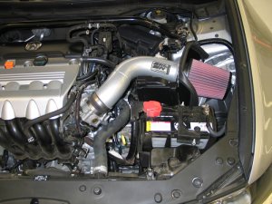 Acura TSX Performance Air Intake - K&N Engineering - Typhoon - Silver - `09-`14